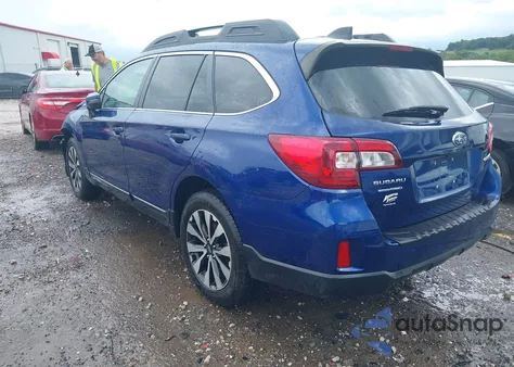 2016 Subaru Outback 2.5I Limited from USA, damaged, VIN 4S4BSBNC5G3203584